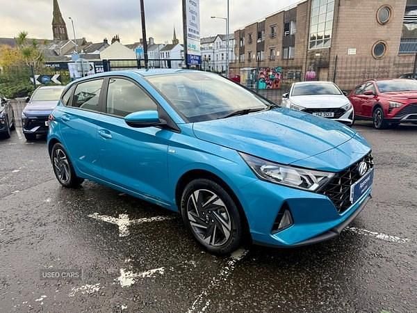 Used Hyundai i20 SE 100 HP (73 kW) 2022 Turquoise Hatchback