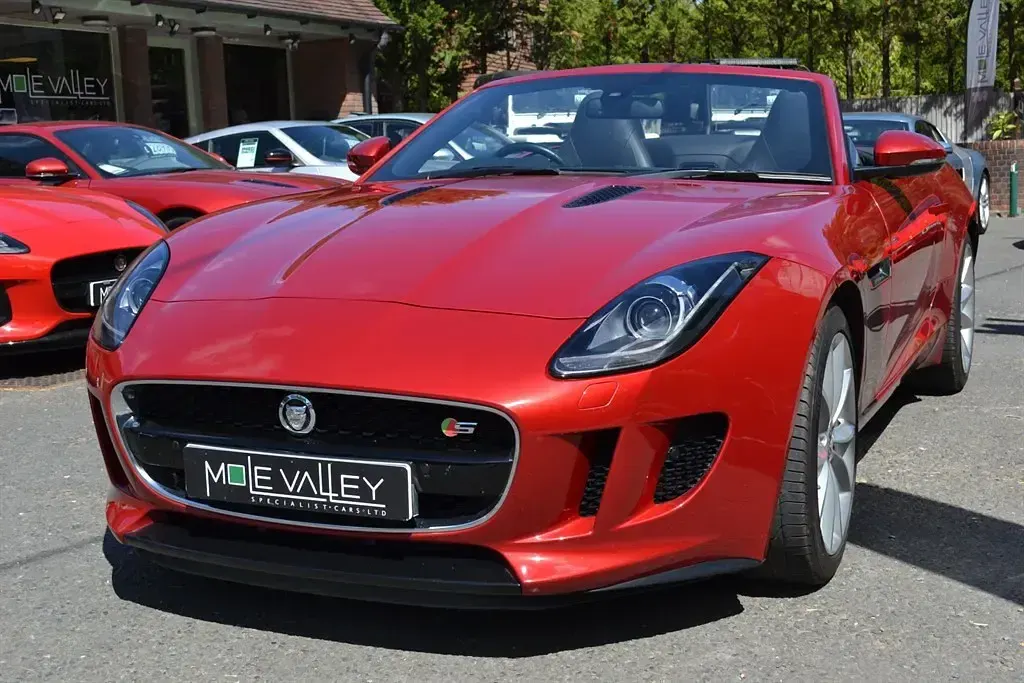 Used Jaguar F-Type S 2014 Italian racing red Cabriolet