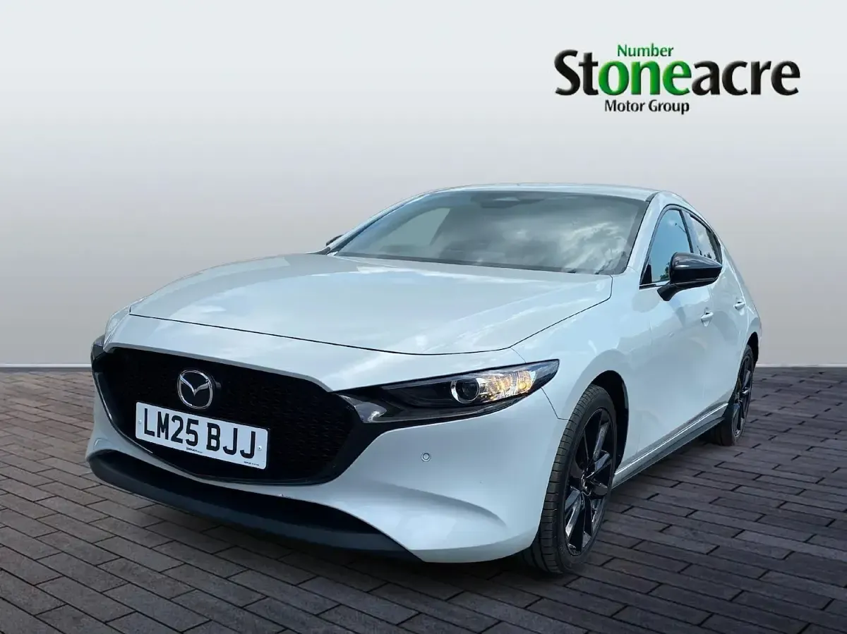 Used Mazda 3 Homura-Line 140 HP (102 kW) 2025 White Hatchback