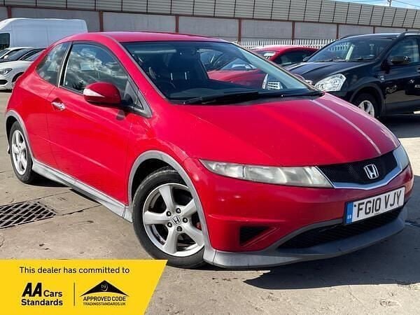 Used Honda Civic Type S 98 HP (72 kW) 2010 Red Hatchback