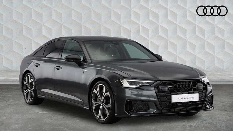 Grey Used 2025 Audi A6 Black Edition Sedan | £43,000 - Image 1/4