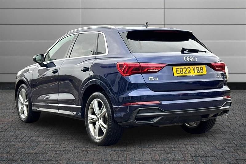 Used Audi Q3 S-Line 150 HP (110 kW) 2022 Blue SUV