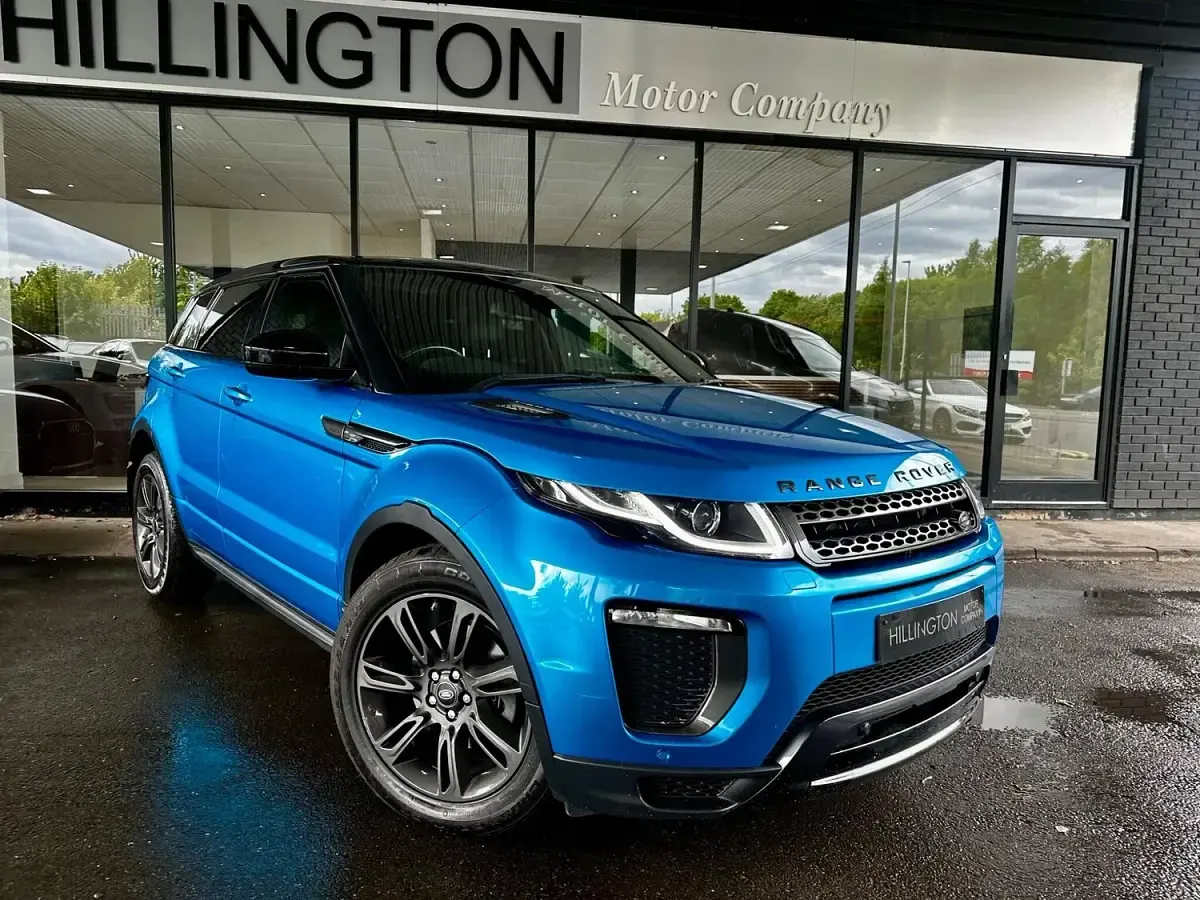 Used Land Rover Range Rover evoque Landmark 180 HP (132 kW) 2018 Blue Estate