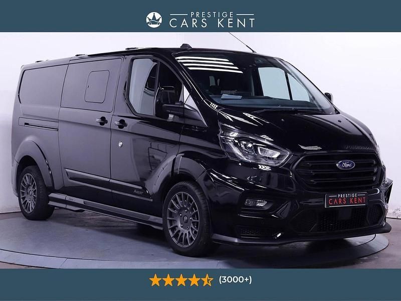 Black Used 2022 Ford Transit Custom Limited Van | £36,350 - Image 1/4