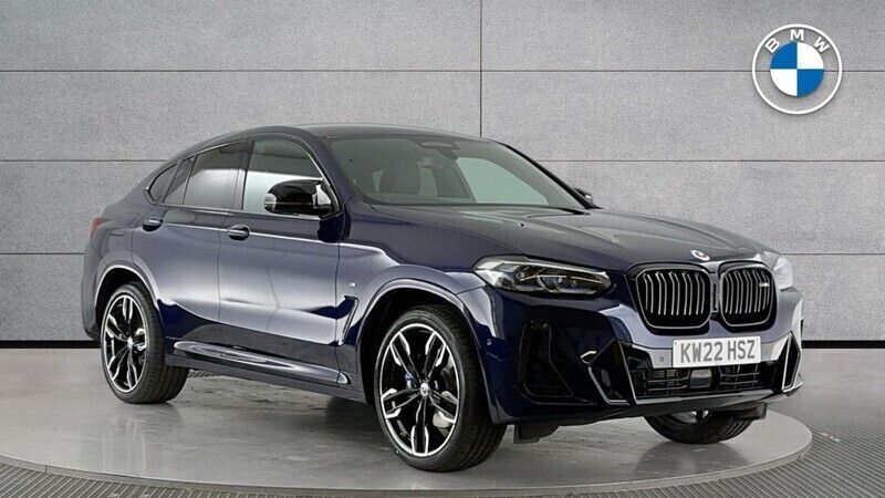 Blue Used 2022 BMW X4 M Sport SUV | £41,850 (Fair price) - Image 1/4