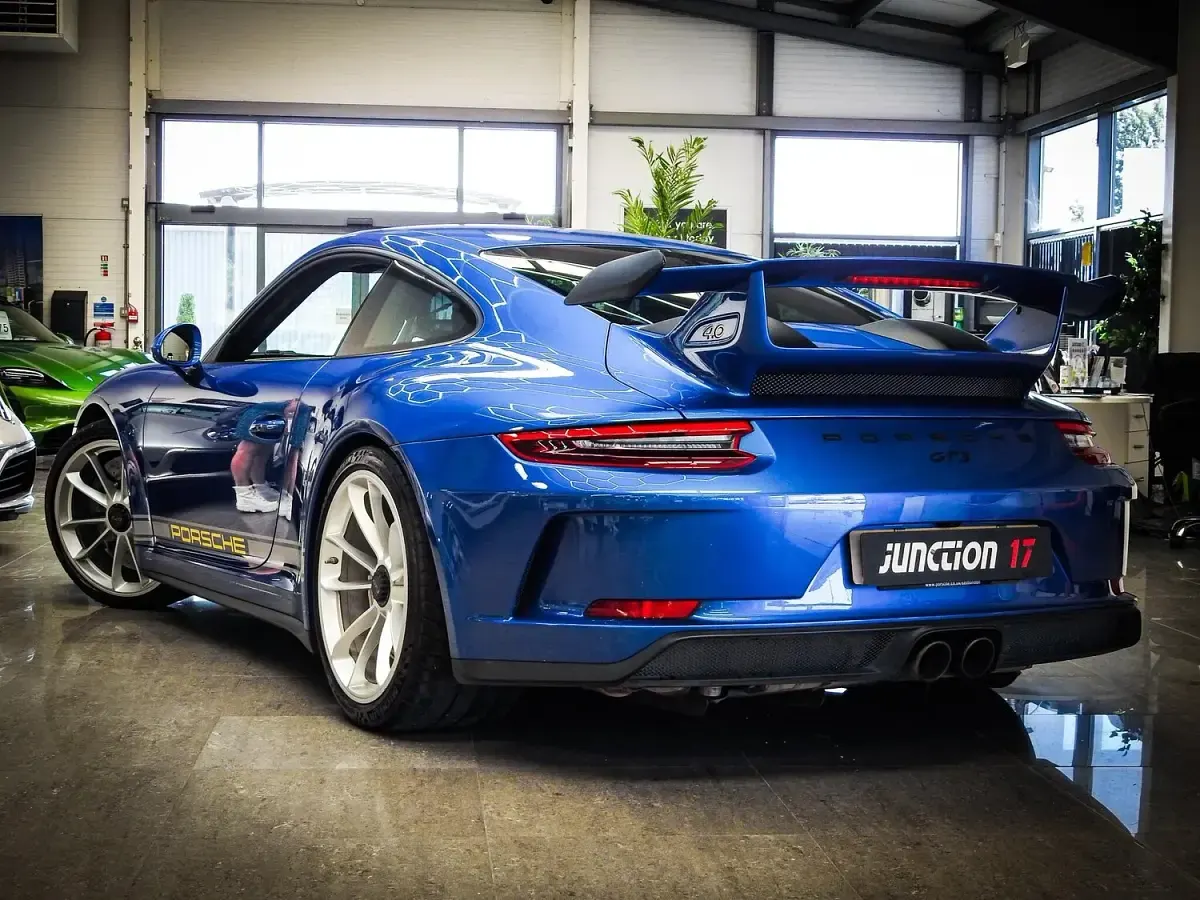 Used Porsche 911 GT3 2018 Blue Coupe