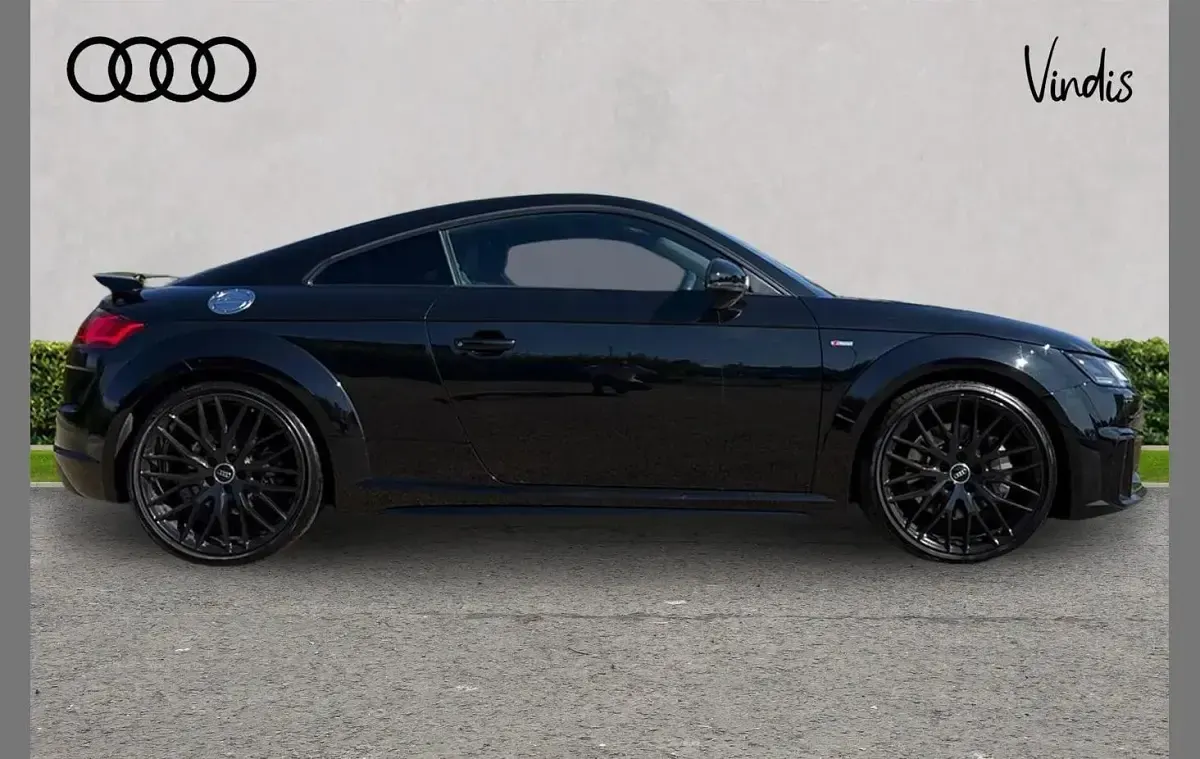 Used Audi TT Black Edition 241 HP (177 kW) 2021 Black Coupe