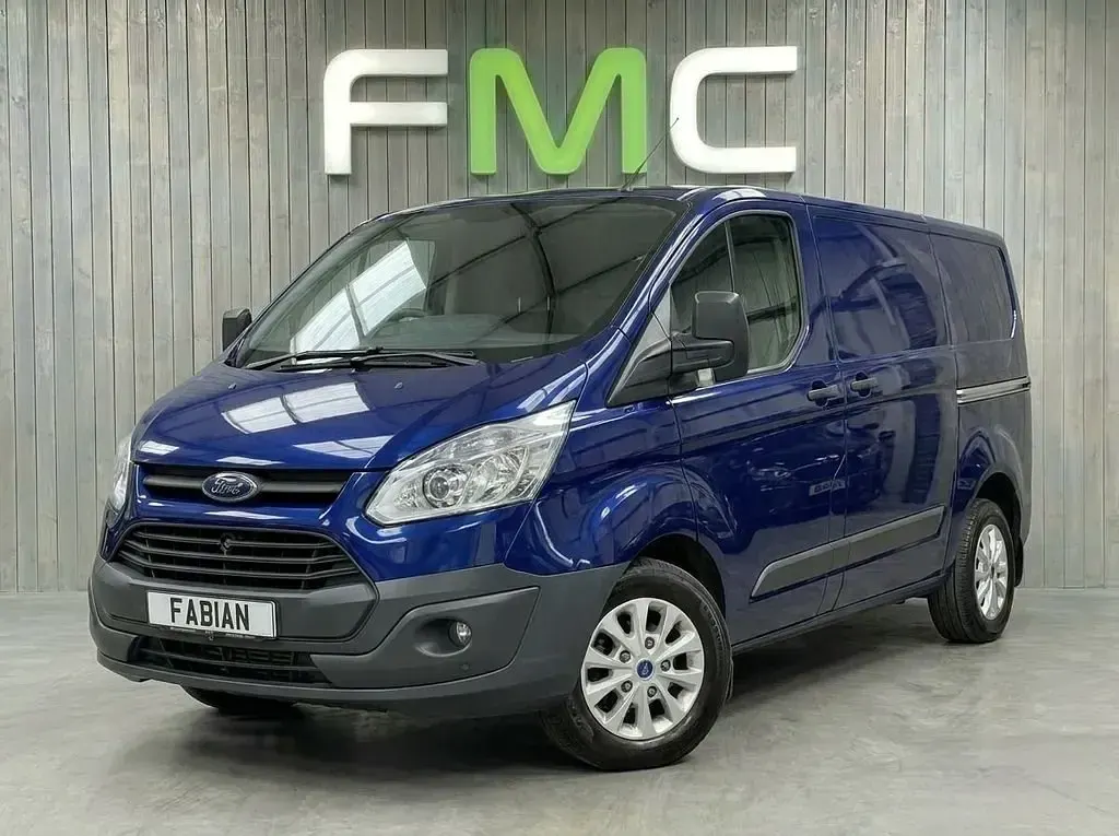 Usado Ford Transit Custom 125 HP (91 kW) 2015 Azul Van