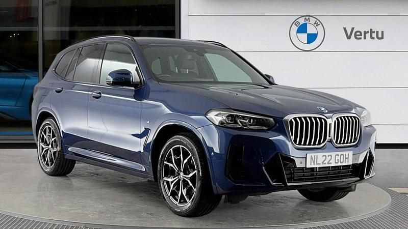 Used BMW X3 M Sport 184 HP (135 kW) 2022 Blue SUV
