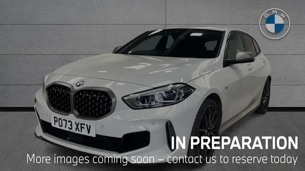 Used BMW M135 Shadowline 302 HP (222 kW) 2024 White Hatchback