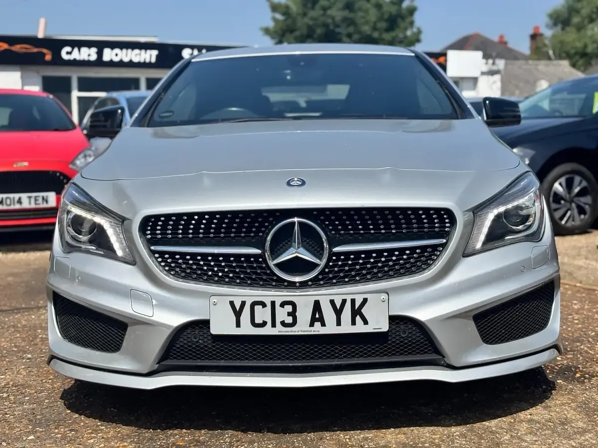 Used Mercedes CLA220 AMG 170 HP (125 kW) 2013 Silver Coupe