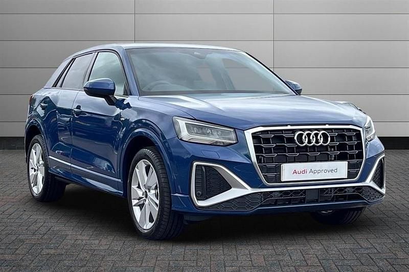 Ascari blue New 2025 Audi Q2 S-Line SUV | £26,695 (Super price) - Image 1/4
