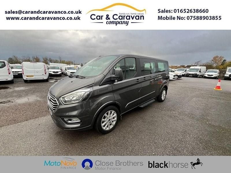 Used Ford Tourneo Custom Titanium 130 HP (95 kW) 2022 Grey Van