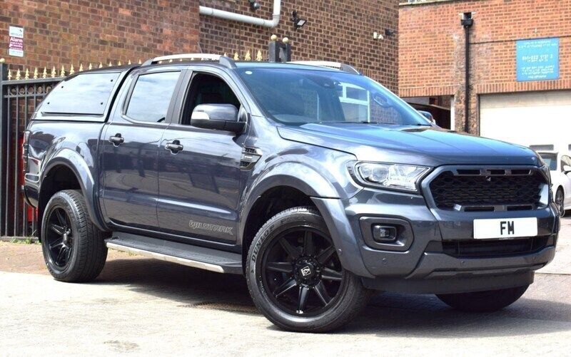 Grey Used 2021 Ford Ranger Wildtrack Pickup | £19,750 (Fair price) - Image 1/3