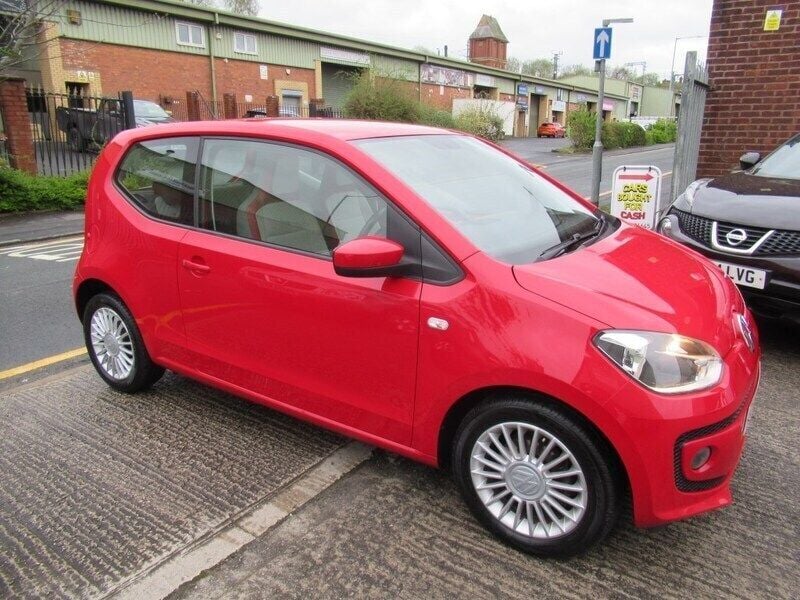 Red Used 2015 VW up! high up! Hatchback | £4,165 (A bit pricey) - Image 1/4
