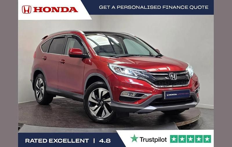 Begagnad Honda CR-V EX 153 HK (112 kW) 2016 Röd SUV