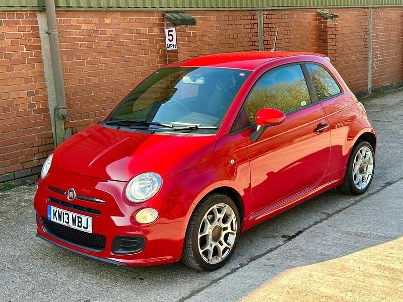 Used Fiat 500 S 69 HP (50 kW) 2013 Red Hatchback