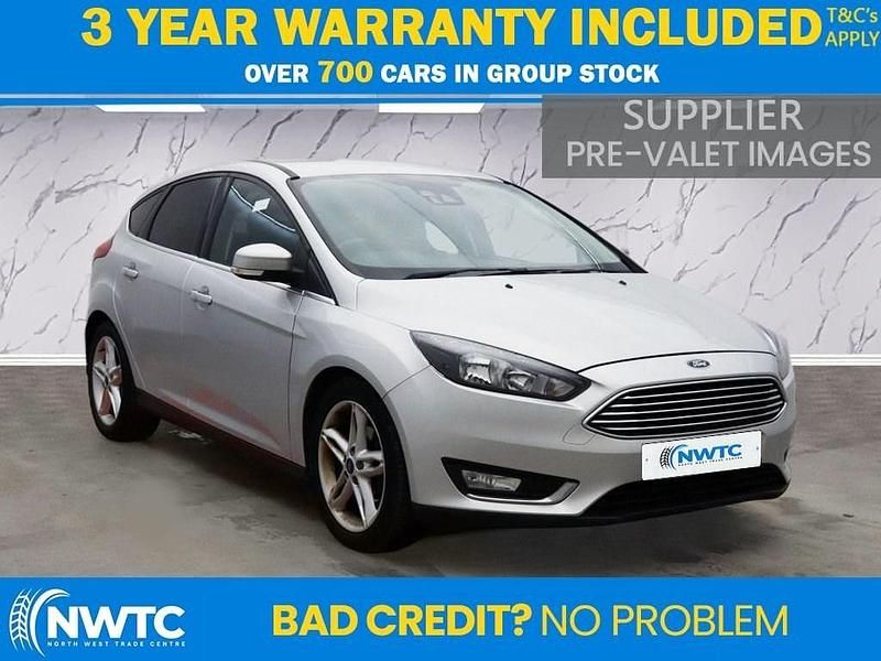Silver Used 2016 Ford Focus Titanium Hatchback | £4,695 (Fair price) - Image 1/4