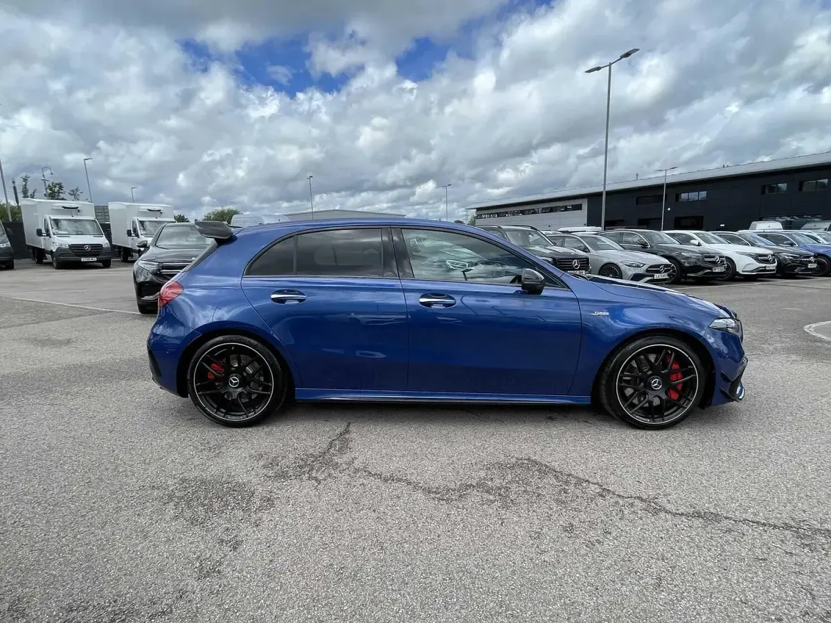 Used Mercedes A45 AMG 2024 Blue Hatchback