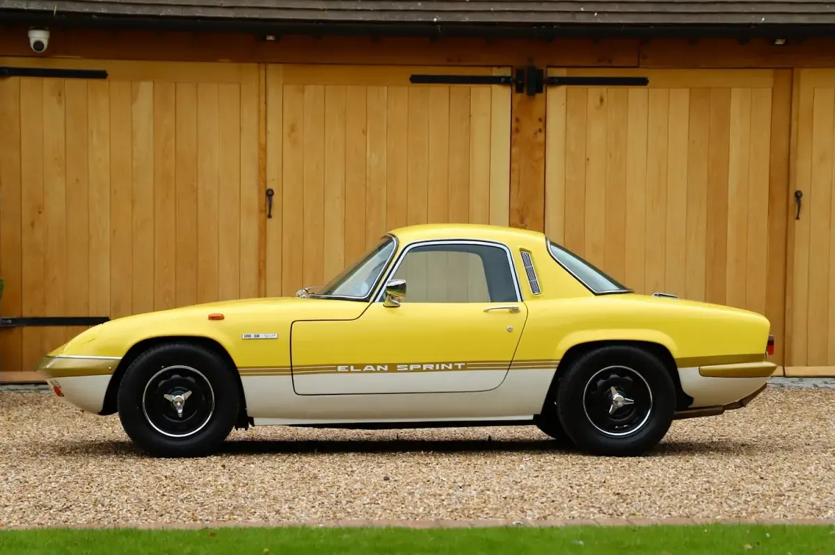 Used Lotus Elan 1972 Yellow/white Coupe