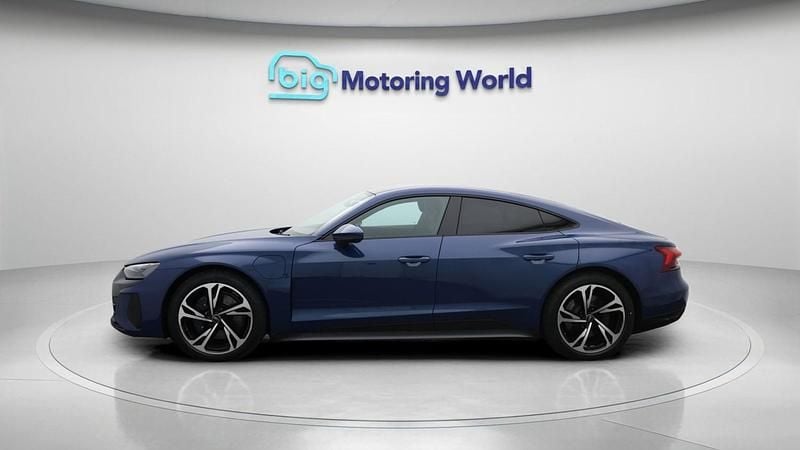 Used Audi e-tron GT quattro 494 kW (673 HP) 2022 Blue Sedan