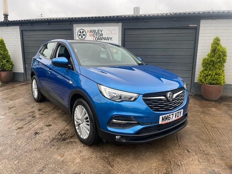 Blue Used 2018 Vauxhall Grandland X S SUV | £7,995 (Good price) - Image 1/4