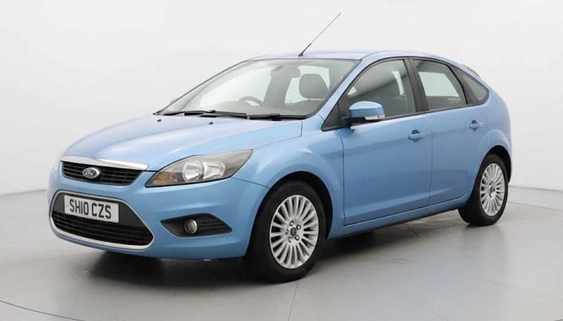 Used Ford Focus Titanium 2010 Blue Hatchback