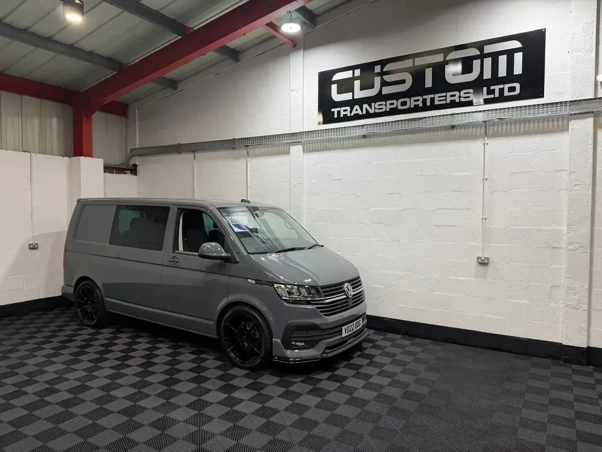 Used VW T6.1 Highline 110 HP (80 kW) 2022 Grey Van