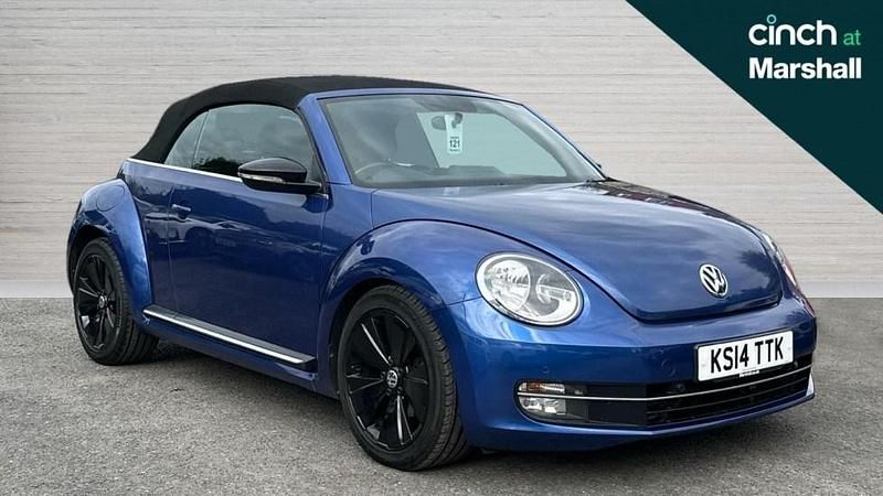 Blue Used 2014 VW Beetle Sport Cabriolet | £11,491 (Fair price) - Image 1/4