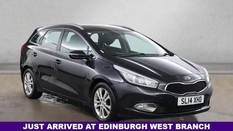 Used Kia Ceed Sportswagon 126 HP (92 kW) 2014 Black Estate