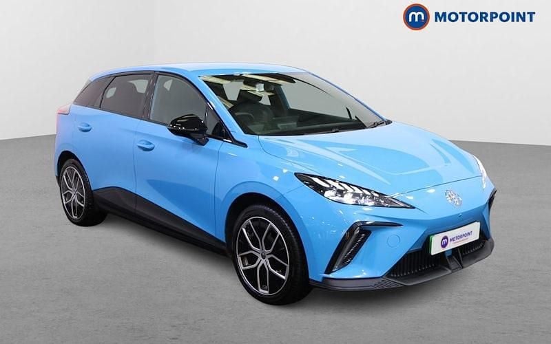 Blue Used 2024 MG MG4 EV Trophy Hatchback | £17,799 (Fair price) - Image 1/4