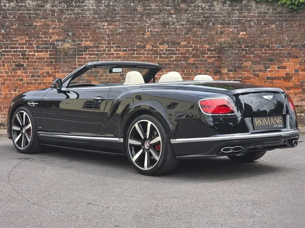 Used Bentley Continental GT Convertible Mulliner 528 HP (388 kW) 2018 Black Cabriolet