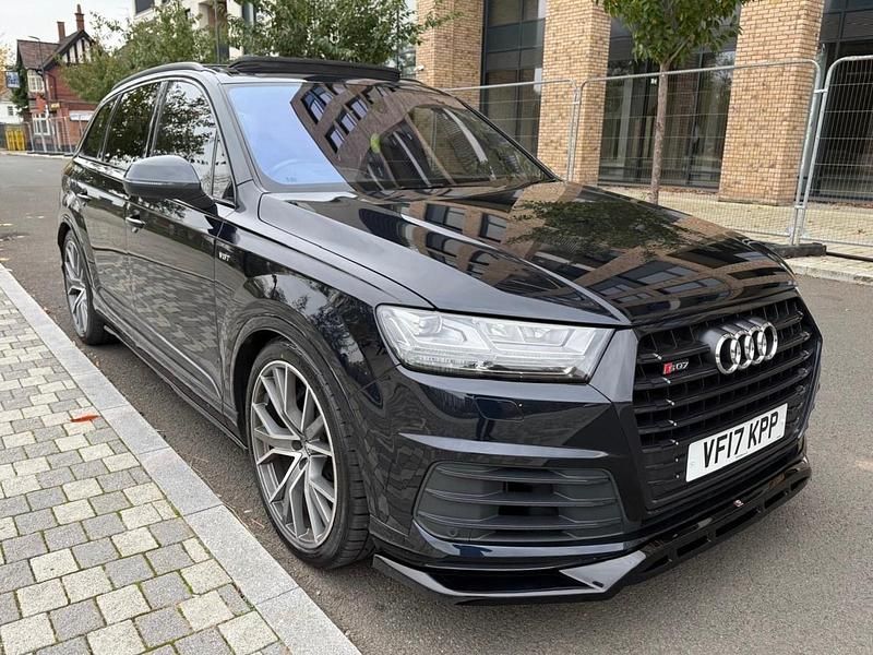 Blue Used 2017 Audi SQ7 Design SUV | £27,999 (Expensive) - Image 1/4