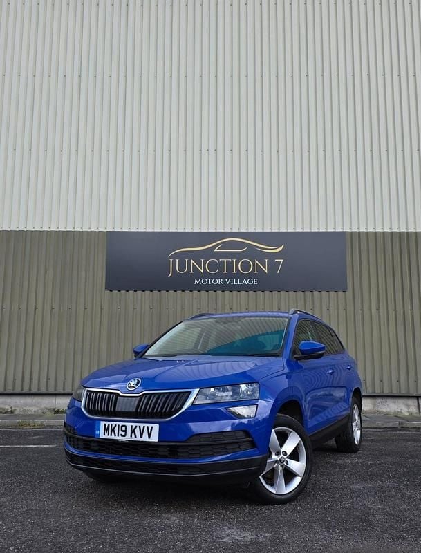 Used Skoda Karoq SE 150 HP (110 kW) 2019 Blue SUV