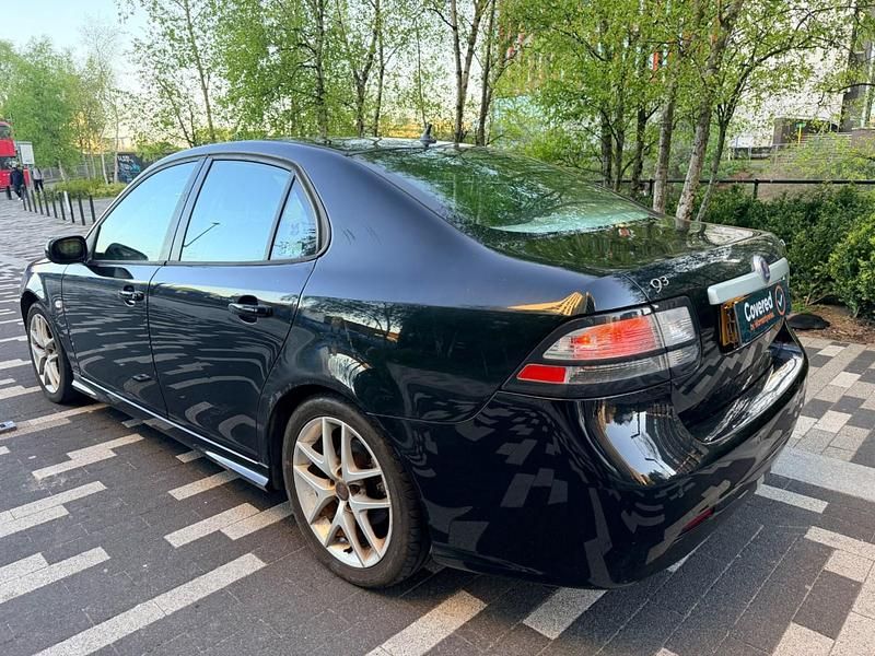 Begagnad Saab 9-3 Vector 2007 Svart Sedan