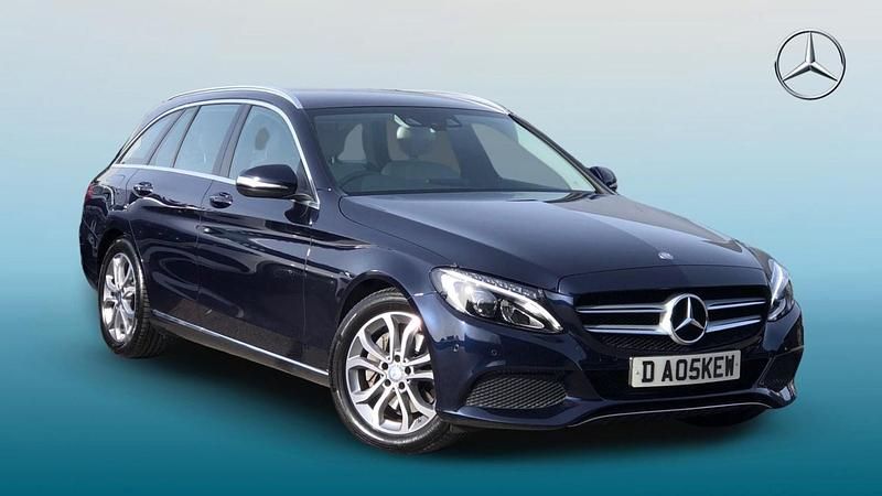 Used Mercedes C250 2015 Blue Estate