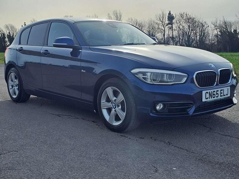 Used BMW 118 Sport Line 2015 Blue Hatchback