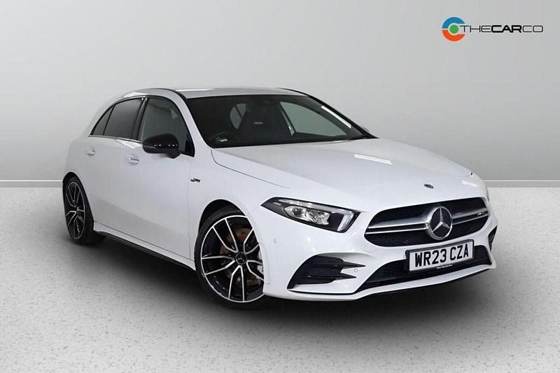 Used Mercedes A35 AMG Premium 2023 White Hatchback