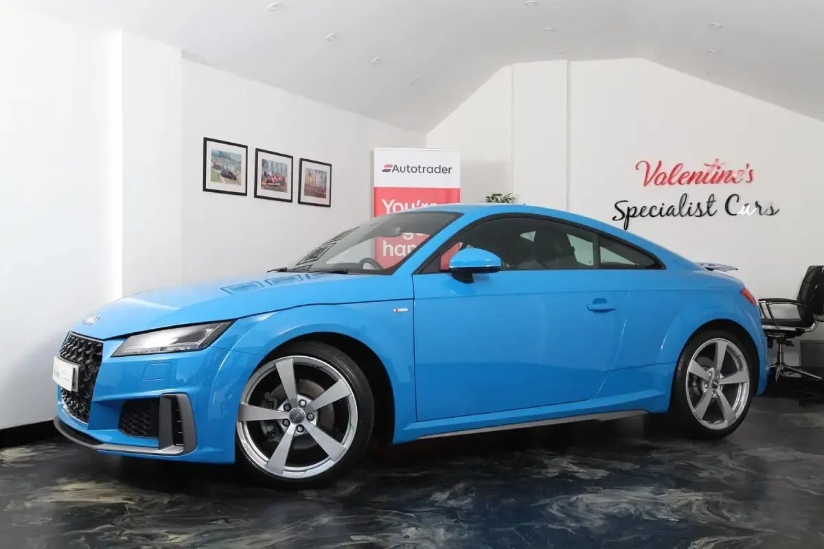 Used Audi TT S-Line 245 HP (180 kW) 2020 Blue Coupe