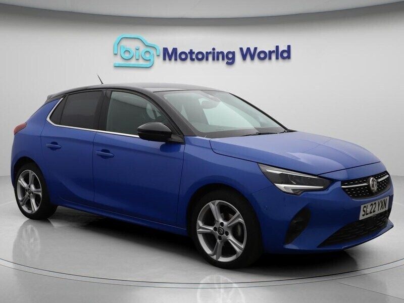 Blue Used 2022 Vauxhall Corsa Edition Hatchback | £12,200 (Good price) - Image 1/4