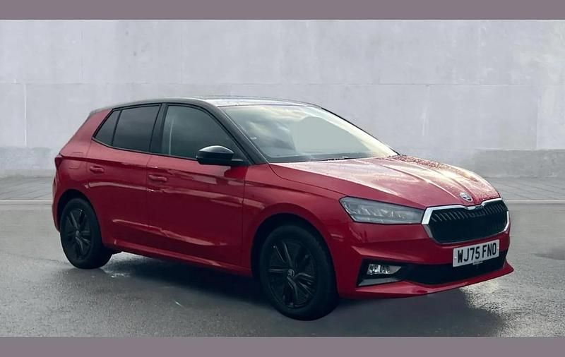 Used Skoda Fabia Design Edition 116 HP (85 kW) 2025 Exclusive paint  velvet red Hatchback
