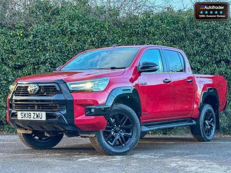 Red Used 2018 Toyota HiLux Pickup | £22,995 (Good price) - Image 1/4