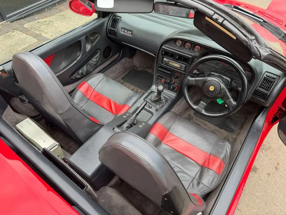 Used Lotus Elan 1991 Red Cabriolet