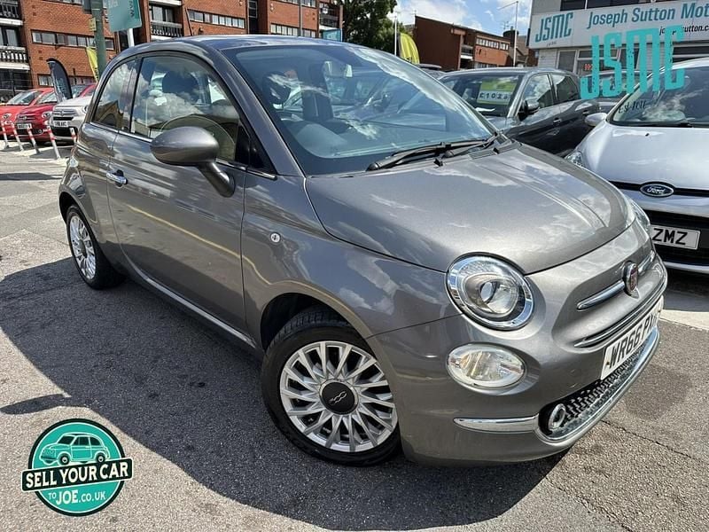 Grey Used 2016 Fiat 500 Lounge Hatchback | £5,400 (Fair price) - Image 1/4