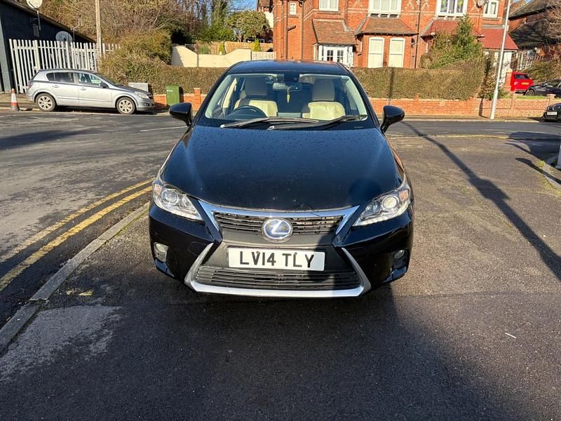 Used Lexus CT200h Luxury Line 2014 Black Hatchback