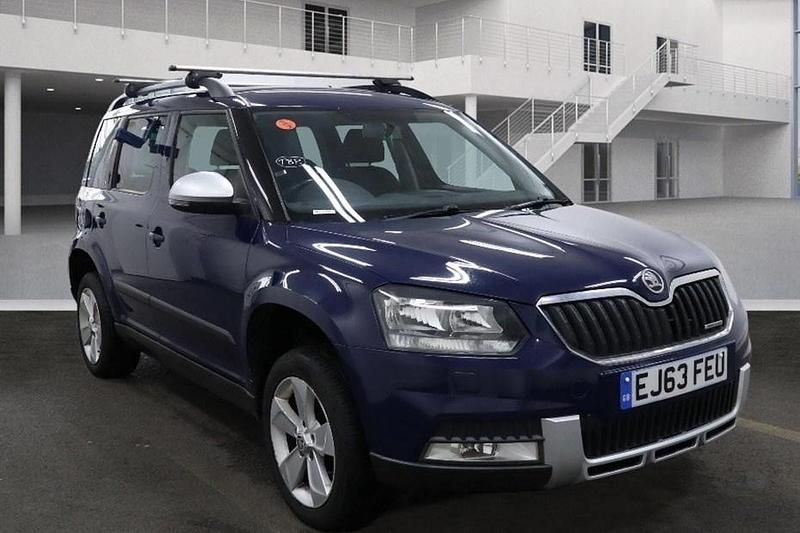 Used Skoda Yeti GreenLine 105 HP (77 kW) 2013 Blue SUV