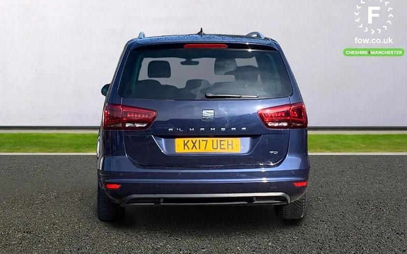 Used Seat Alhambra SE 184 HP (135 kW) 2016 Blue MPV