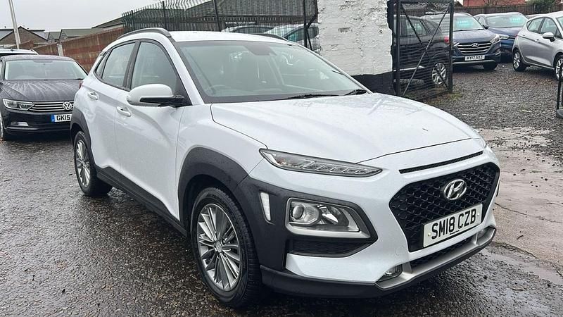 White Used 2018 Hyundai Kona SE SUV | £7,295 (Fair price) - Image 1/4
