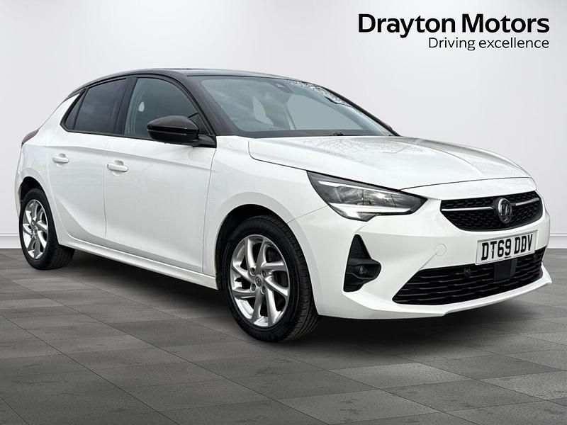Used Vauxhall Corsa SRi 100 HP (73 kW) 2020 White Hatchback