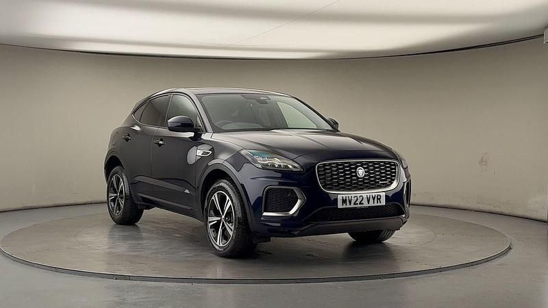 Portofino blue Used 2022 Jaguar E-Pace R-Dynamic SUV | £24,450 (Fair price) - Image 1/4